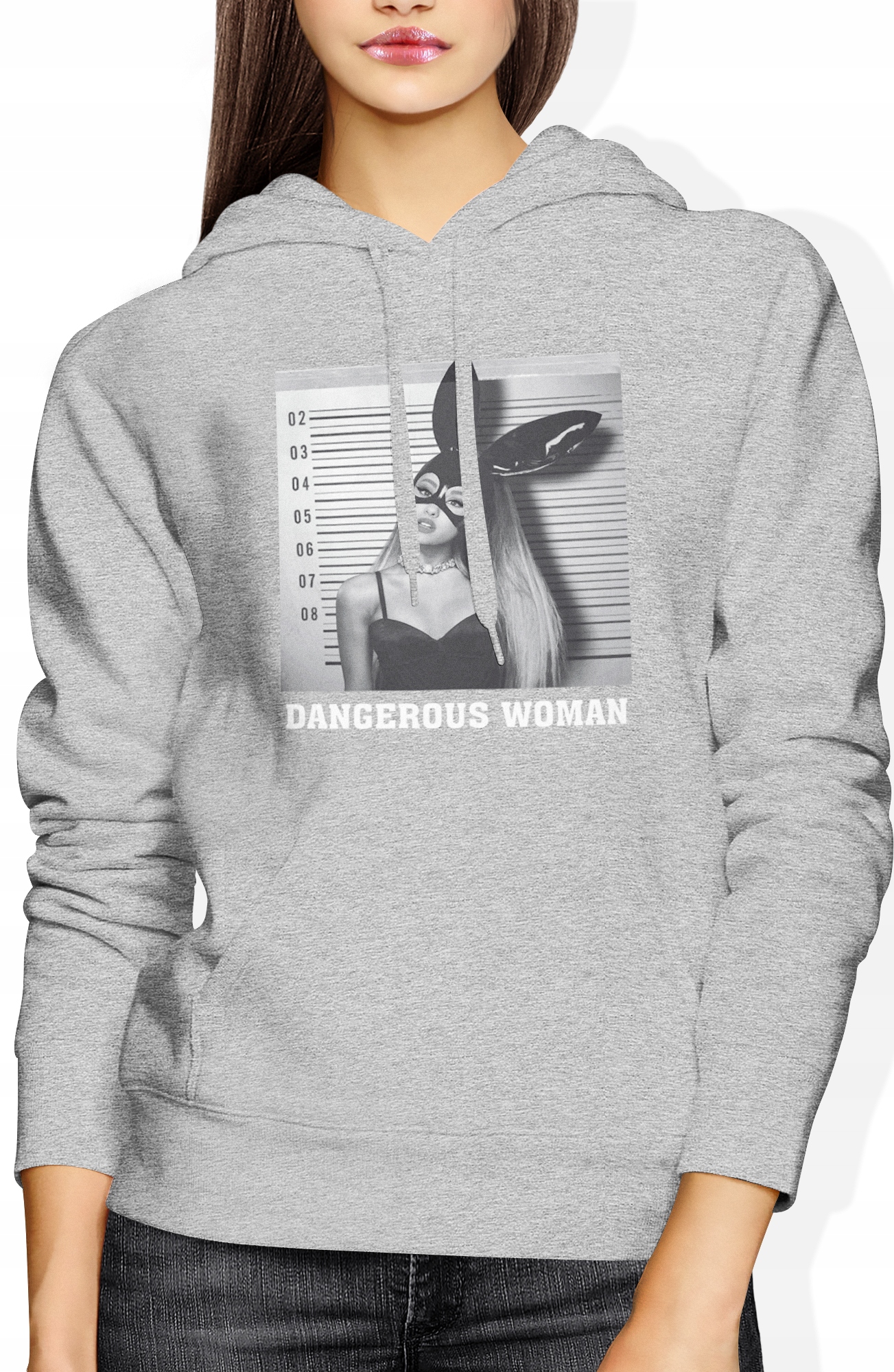 

Damska Bluza Z Kapturem Ariana Grande Rozmiar S