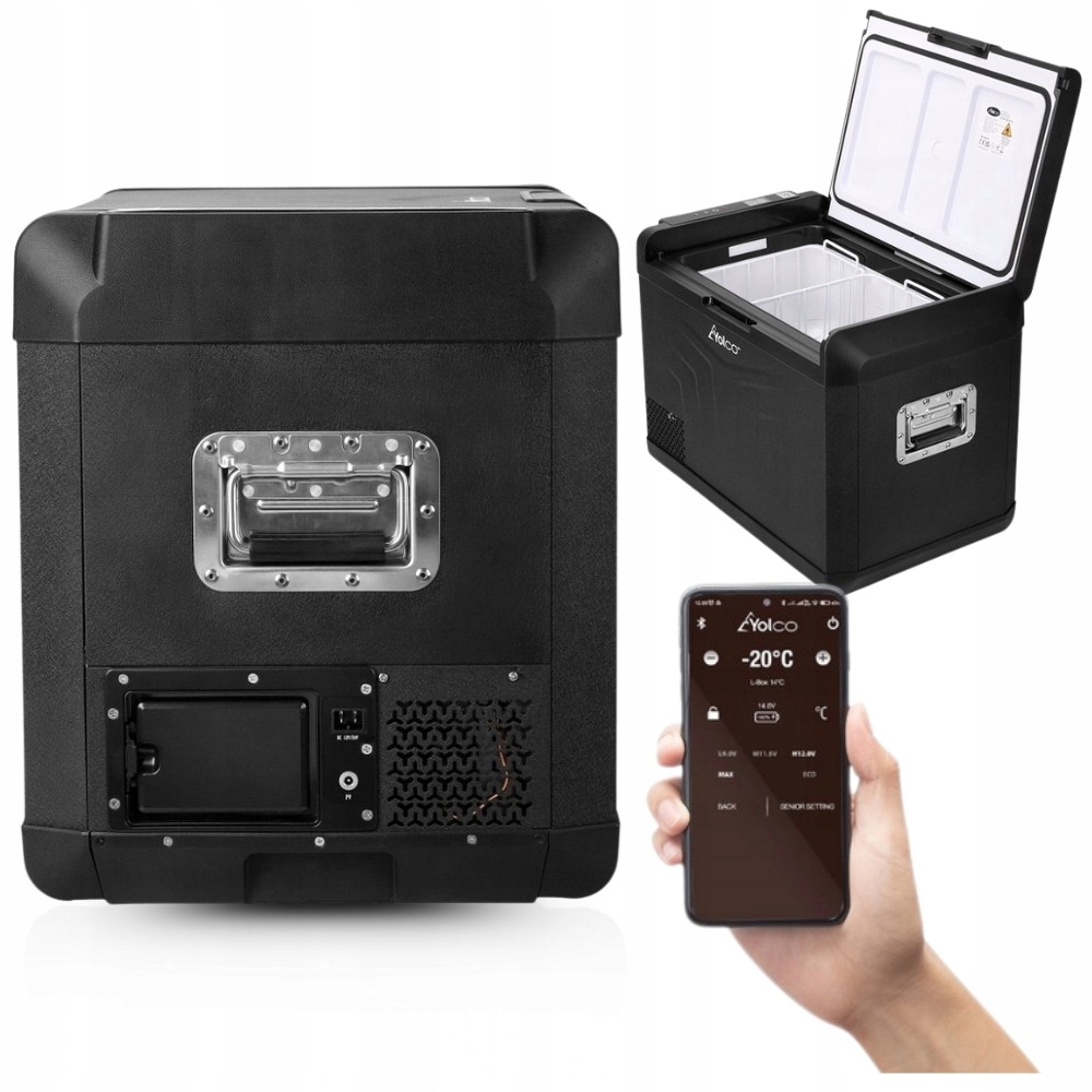 Lodówka Turystyczna Kompresorowa Yolco GCX47 47L |do Kampera Auta Tira Busa