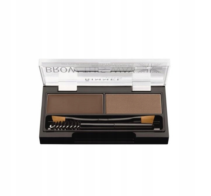 

Rimmel zestaw do konturowania brwi 002 MediumBrown