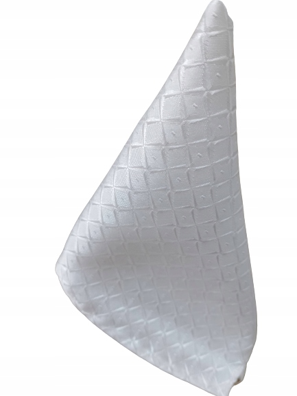 Poszetka chustka wypustka - biała Marka bez marki