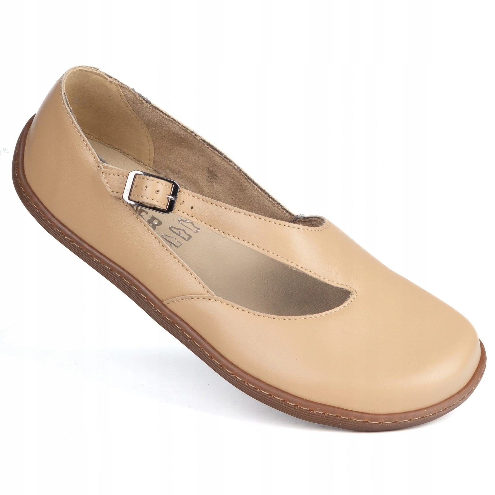 Dámské pásek T-bar camel 42