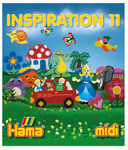 

Książeczka - inspiracje 11 koraliki Hama midi