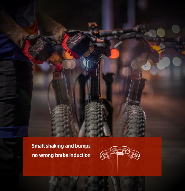 INTELINGENTA lampka rowerowa tylna led USB szosa Źródło światła dioda LED