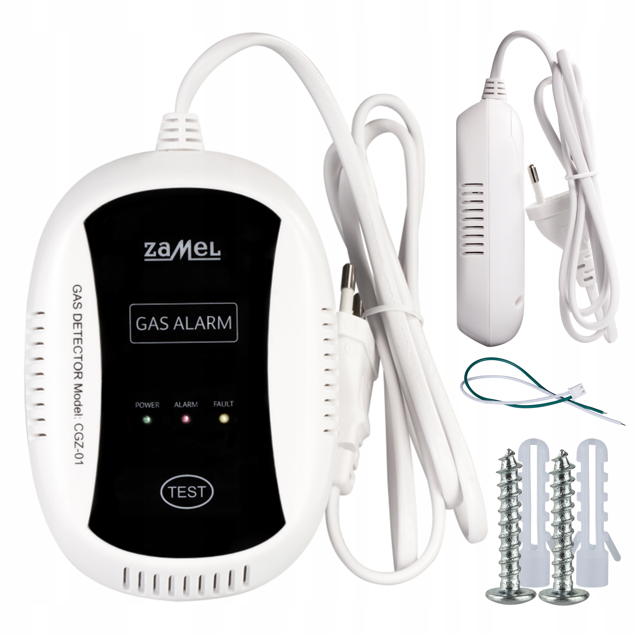 ZAMEL CGZ-01 CZUJNIK GAZU ZIEMNEGO I PROPAN-BUTAN