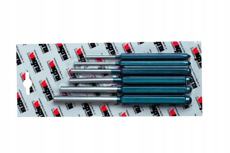 НАБІР ЦИЛІНДРИЧНИХ ПЕРФОРАТОРІВ 6ШТ