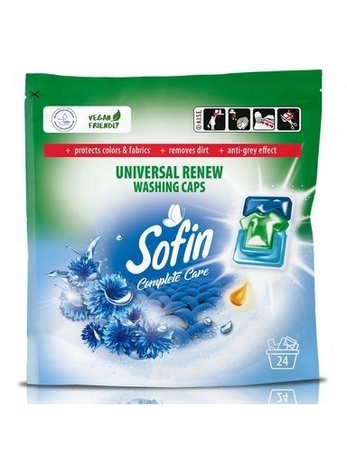 Levně 3x Sofin Complete Care Color Kapsle na praní a ochranu barev 24