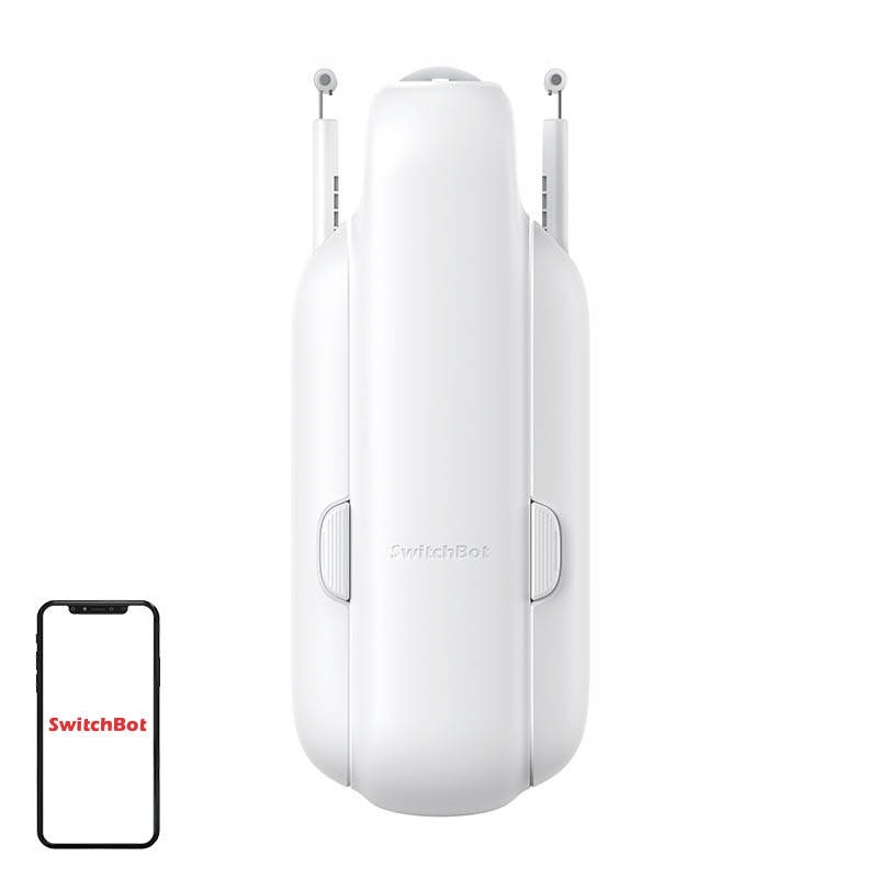 Systém pro závěsy Switchbot Curtain U Rail 3 (bílý)