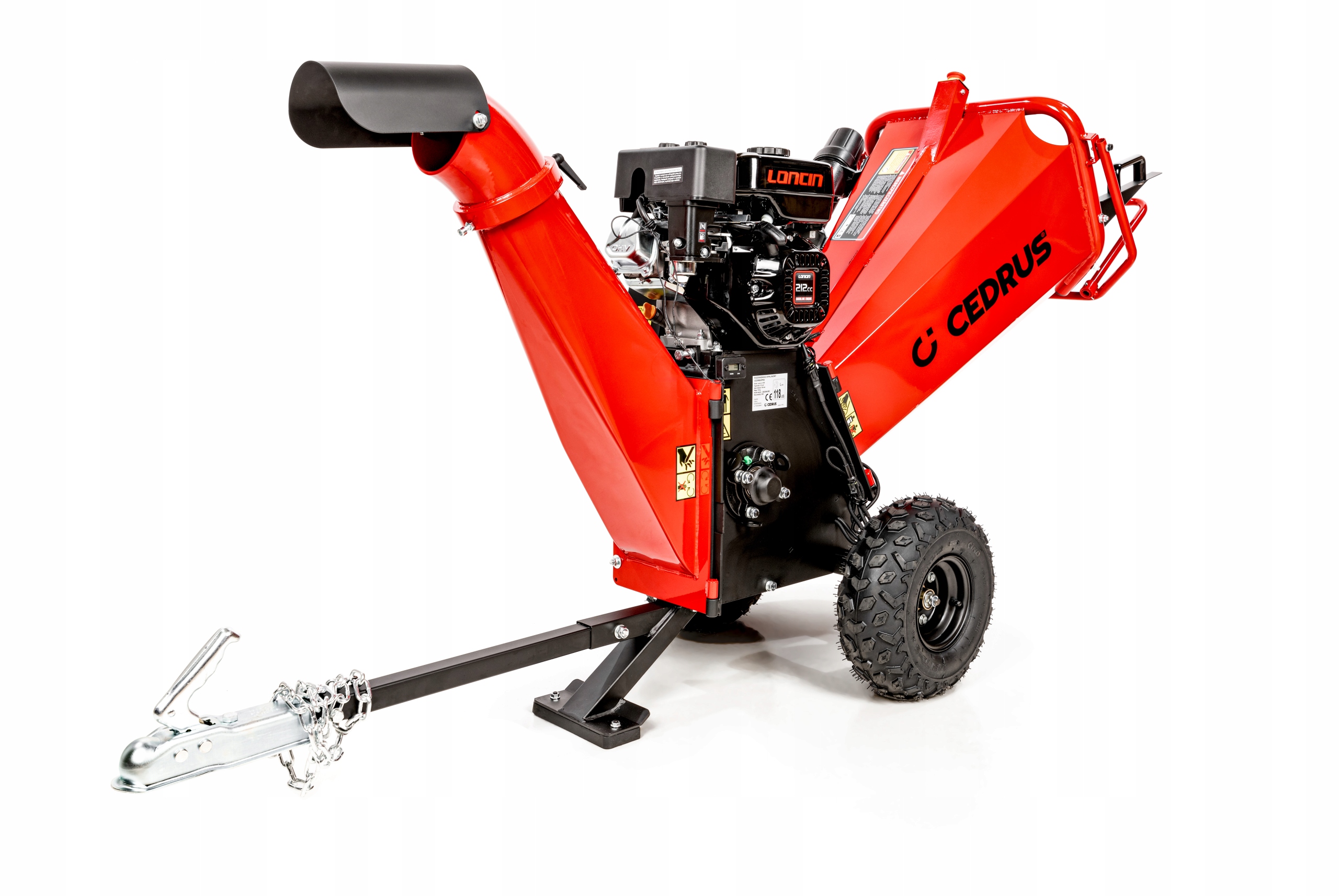 Benzínový drtič a Drtič větví Cedrus CEDRB02PRO 12 Kalené Nože