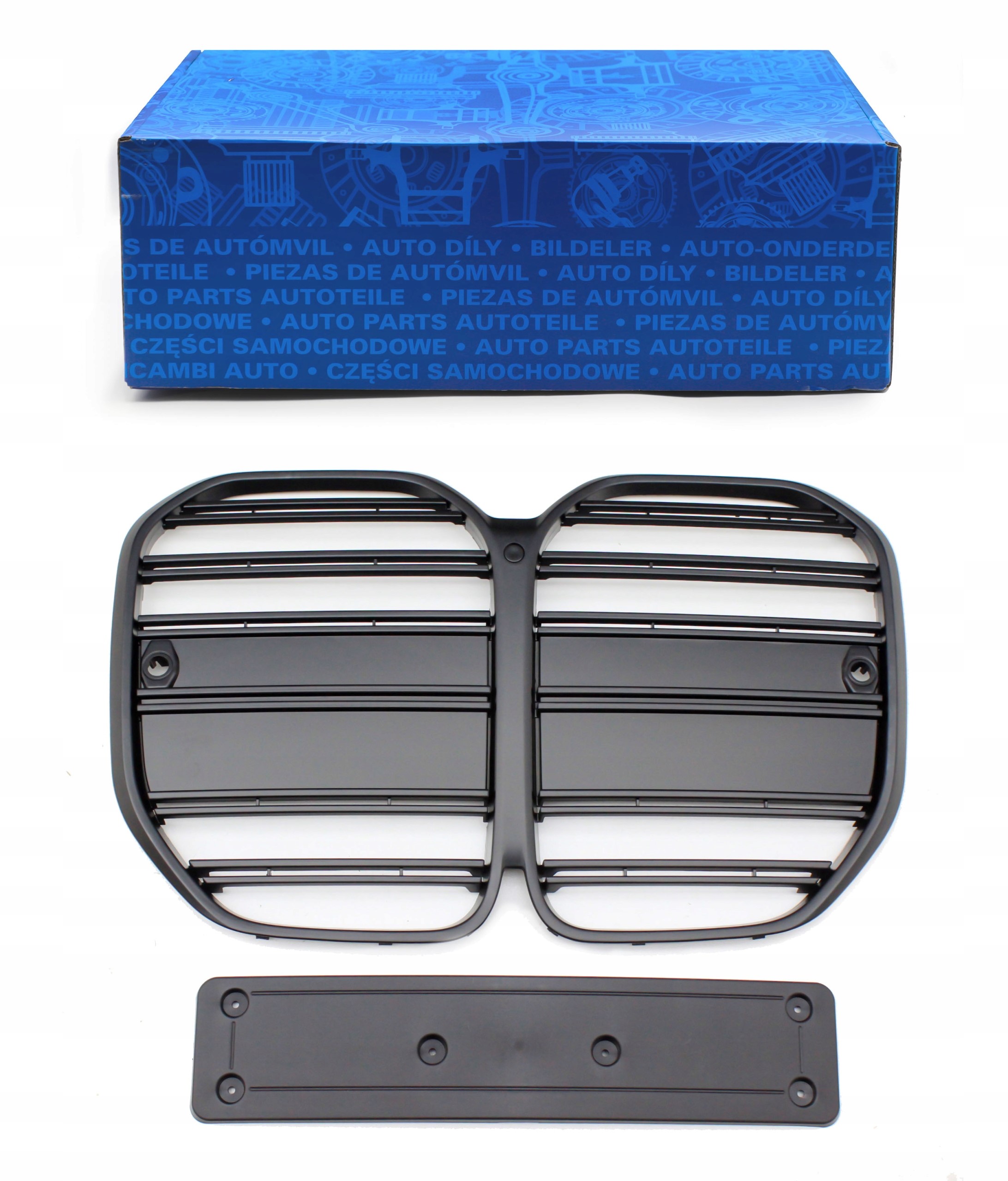 решетка радиатора BMW 4 G22 2D 2021 ноздри матовый