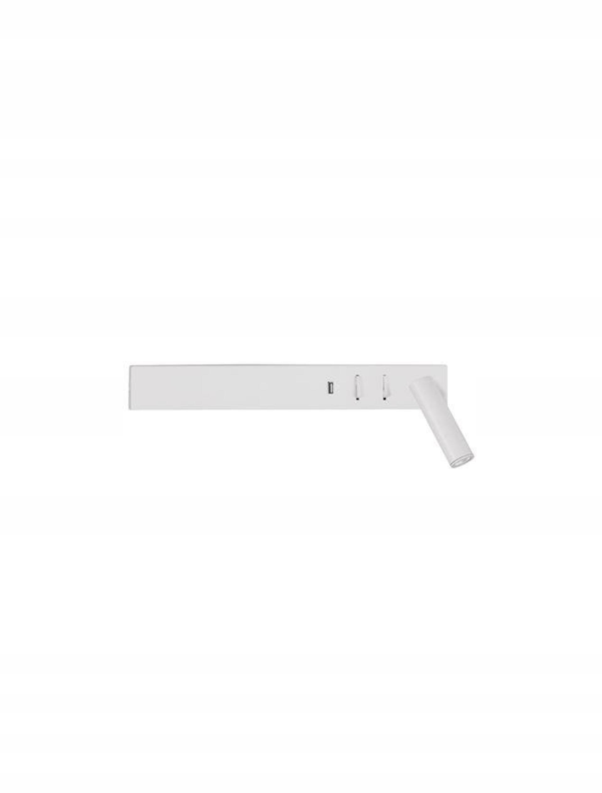 Nástenné svietidlo Nova Luce Vida biela Led 3W 3000K Usb 350lm