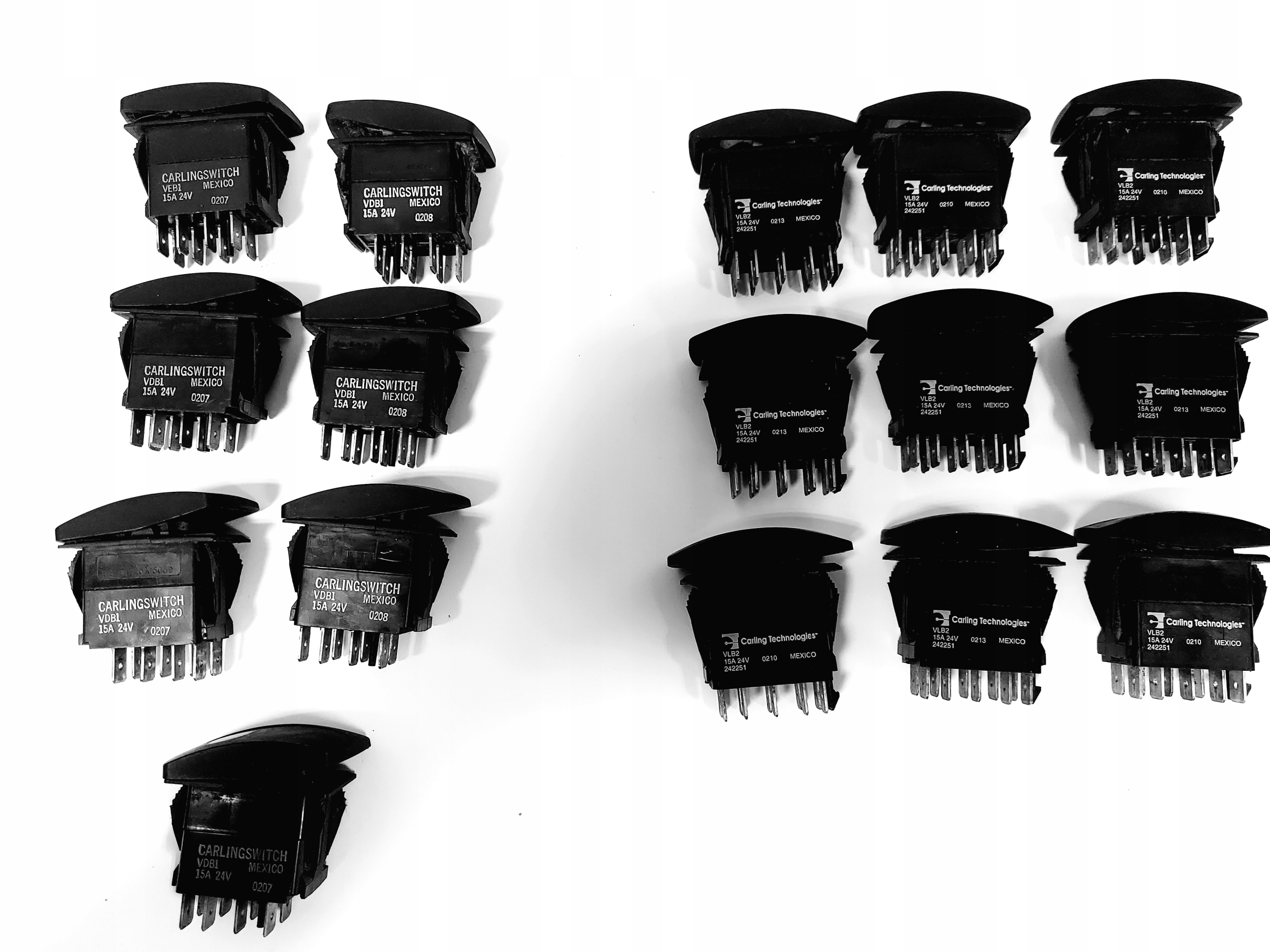 CARLINGSWITCH VDB1 CARLING VLB2 24V przełącznik