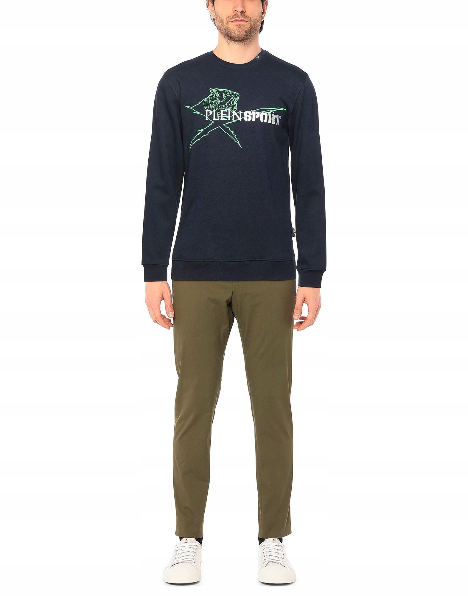 Plein Sport s námořnickou Mikina a logem (s)