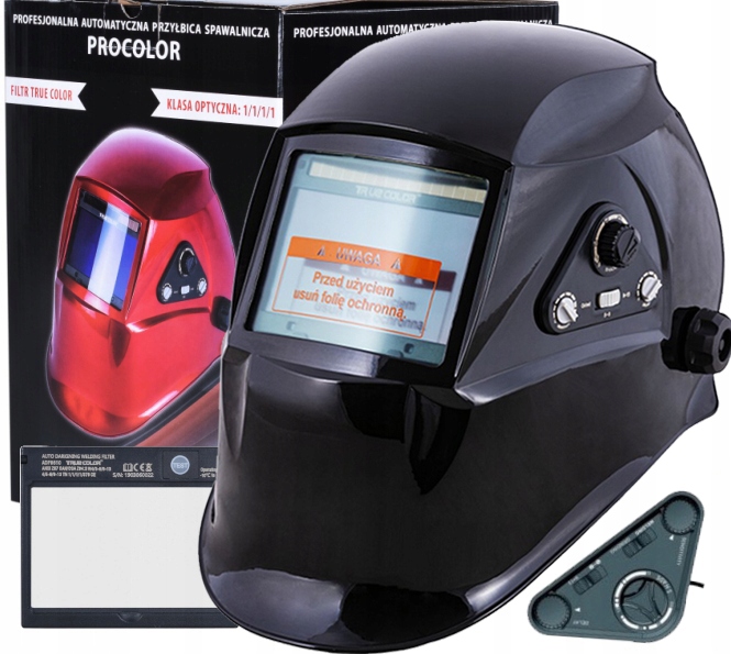 PRZYŁBICA AUTOMATYCZNA MAGNUM PROCOLOR CZARNA