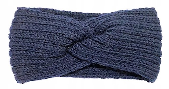 

Opaska do włosów zimowa gruba szeroka węzeł turban