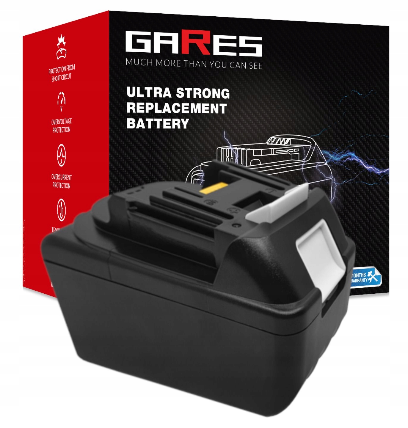 Akumulátor pro Makita DUP361Z DUB186Z 194205-3 BDF452SHE 18V 4Ah