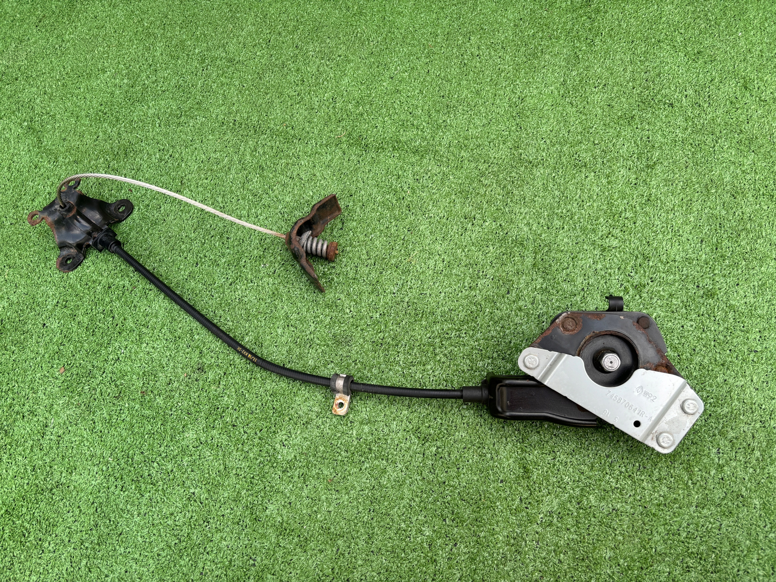 RENAULT ESPACE V WINDA MOCOWANIE KOŁA ZAPASOWEGO