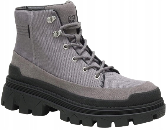 Caterpillar Dámské Šedé Kožené Boty 38 Kalhot