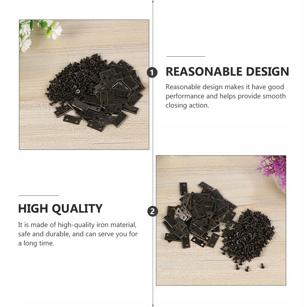 100 SZT. AUTOMATYCZNYCH ZAWIASÓW SPRĘŻYNOWYCH MINI Marka bez marki