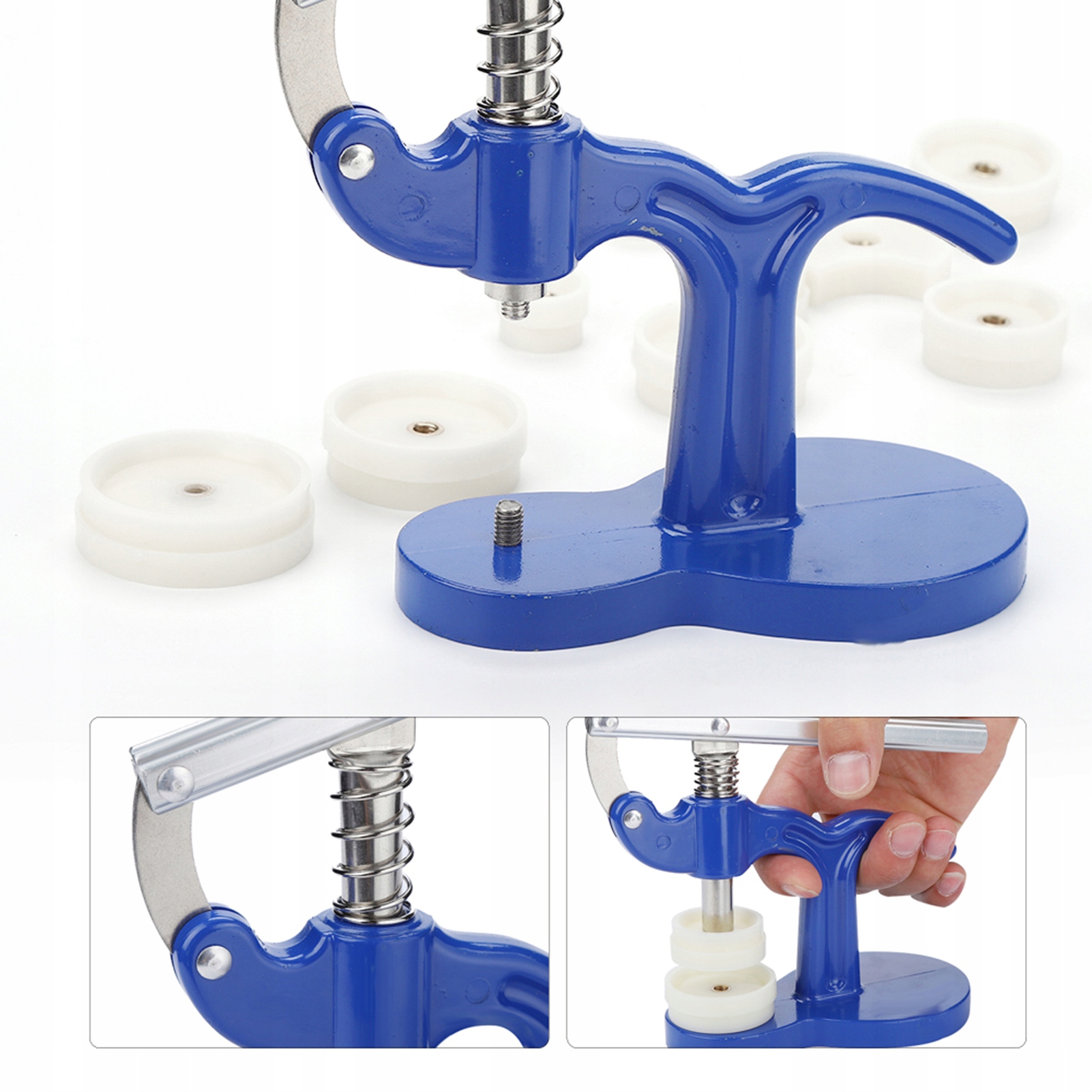 ZESTAW PRASA ZEGARMISTRZOWSKA DO ZEGARKÓW 12 SZT. Marka bez marki