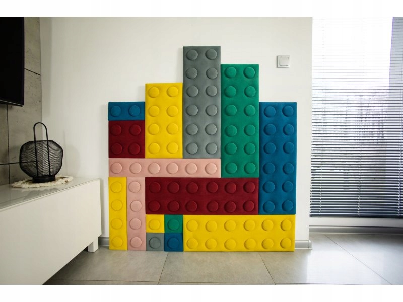 Детские мягкие панели колодки розовый 12x50 Thickness 3 см