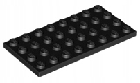 

Lego 3035 Płytka 4x8 Czarna Nowa (5g)
