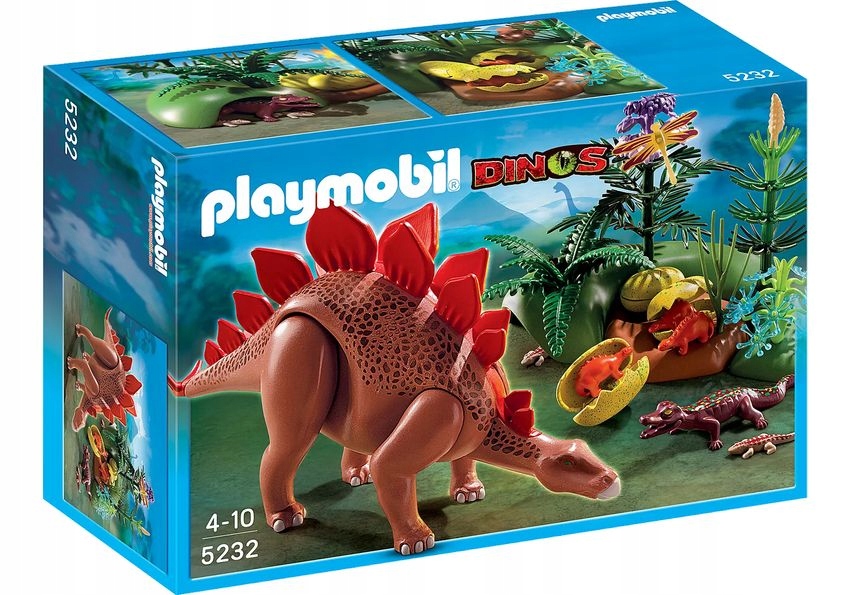 

Playmobil Dinos 5232 Stegosaurus z Gniazdem