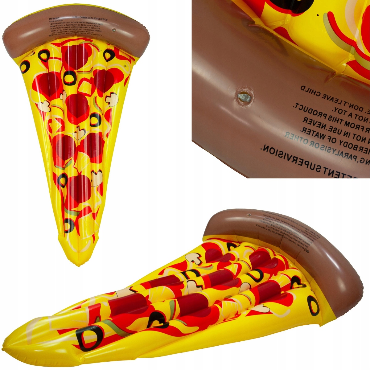 

Materac Plażowy Pizza xxxl dmuchany Do Pływania