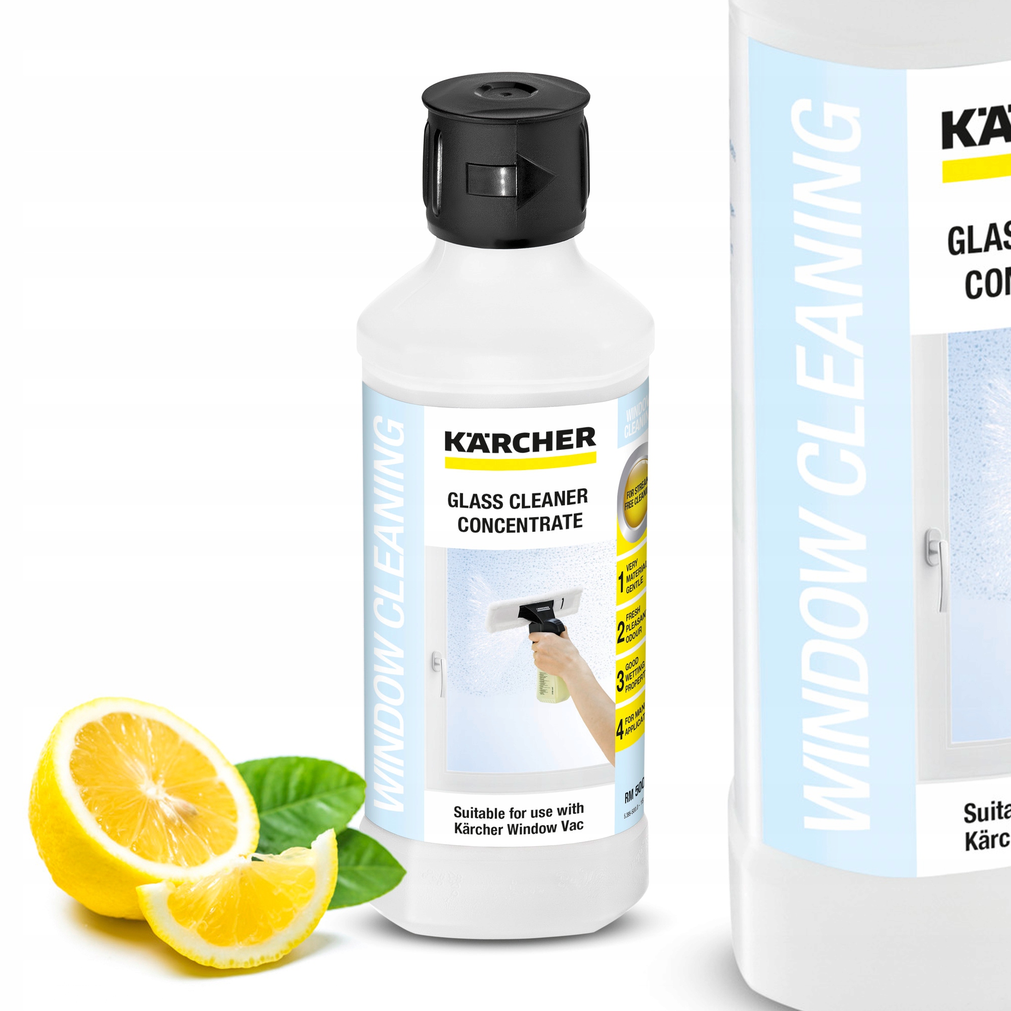 

Mocny Płyn Do Mycia Okien Karcher RM500 Koncentrat
