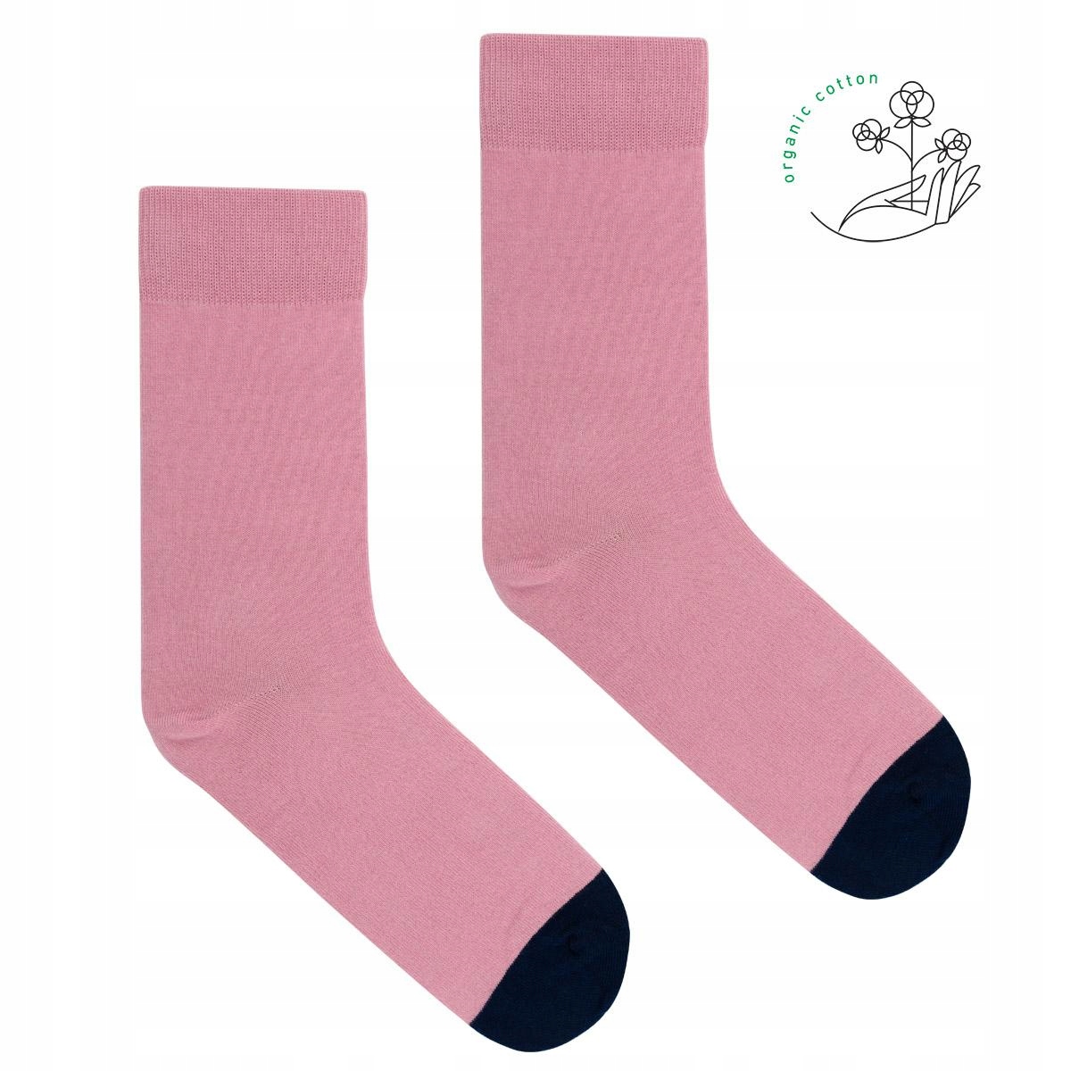 

Skarpetki organiczne jasny róż 36-41