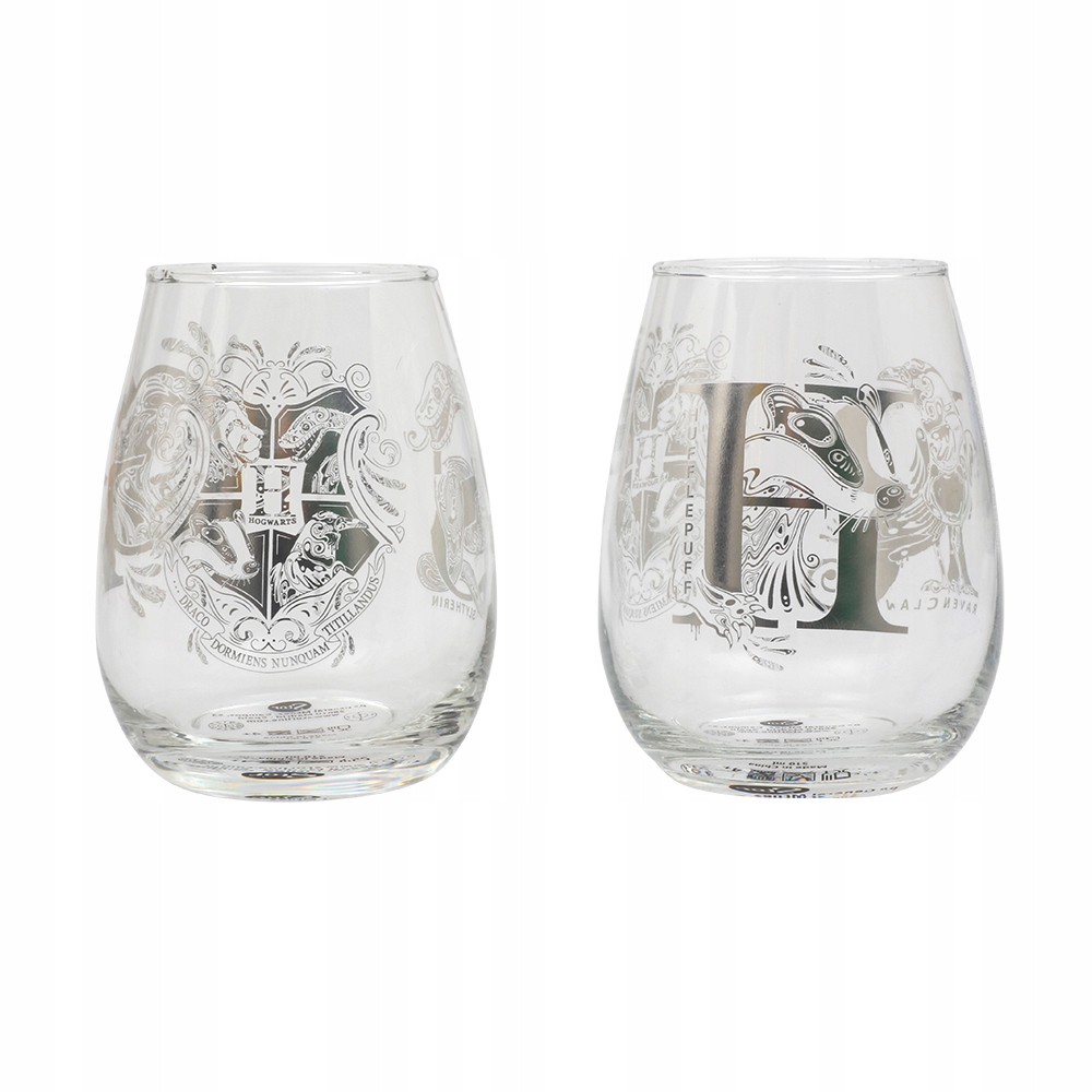 Velké Křišťálové Sklenice Harry Potter Set 2 Ks Originál 510 ml
