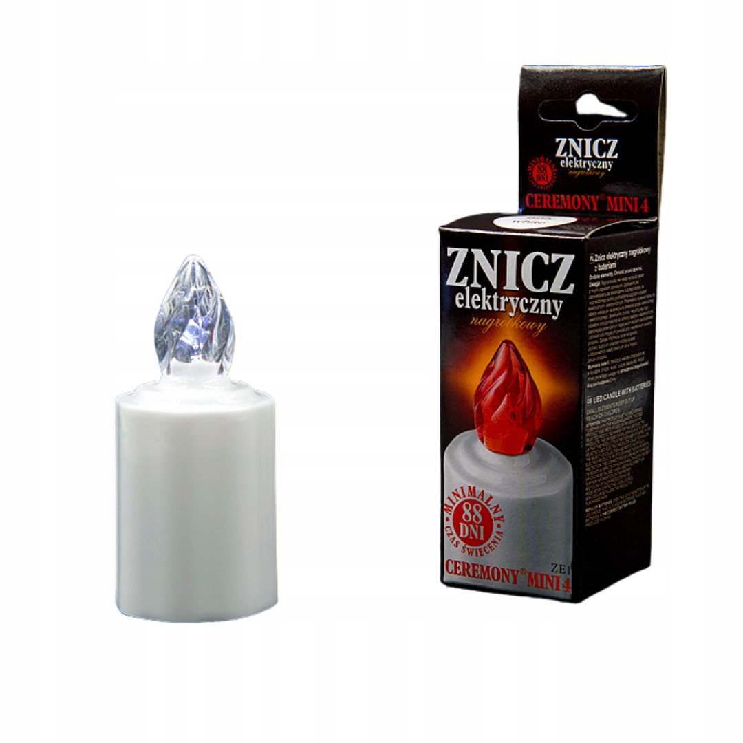 

Wkład do zniczy led biały elektryczna świeca