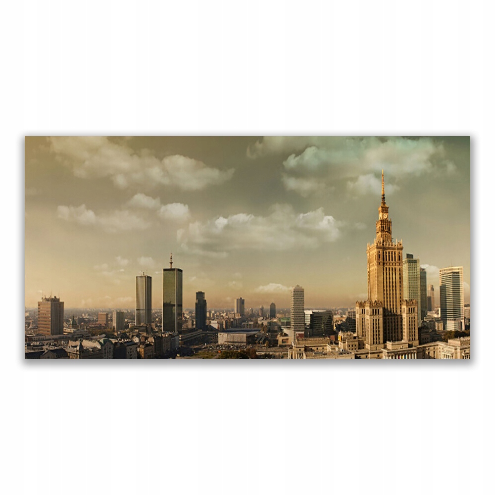 

Fotoobraz na ścianę na prezent 120x60 Miasto Domy