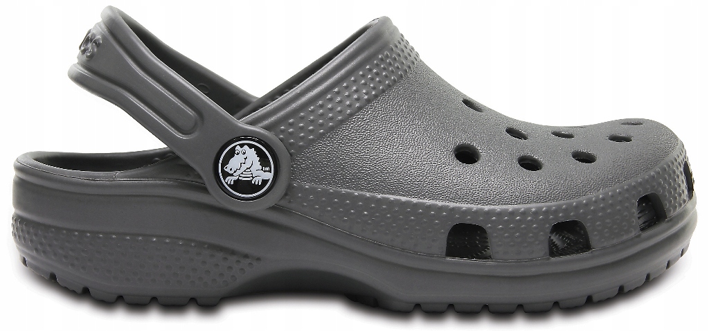 Crocs Classic Clog Kids 206991-0DA szare klasyczne klapki J2 33-34