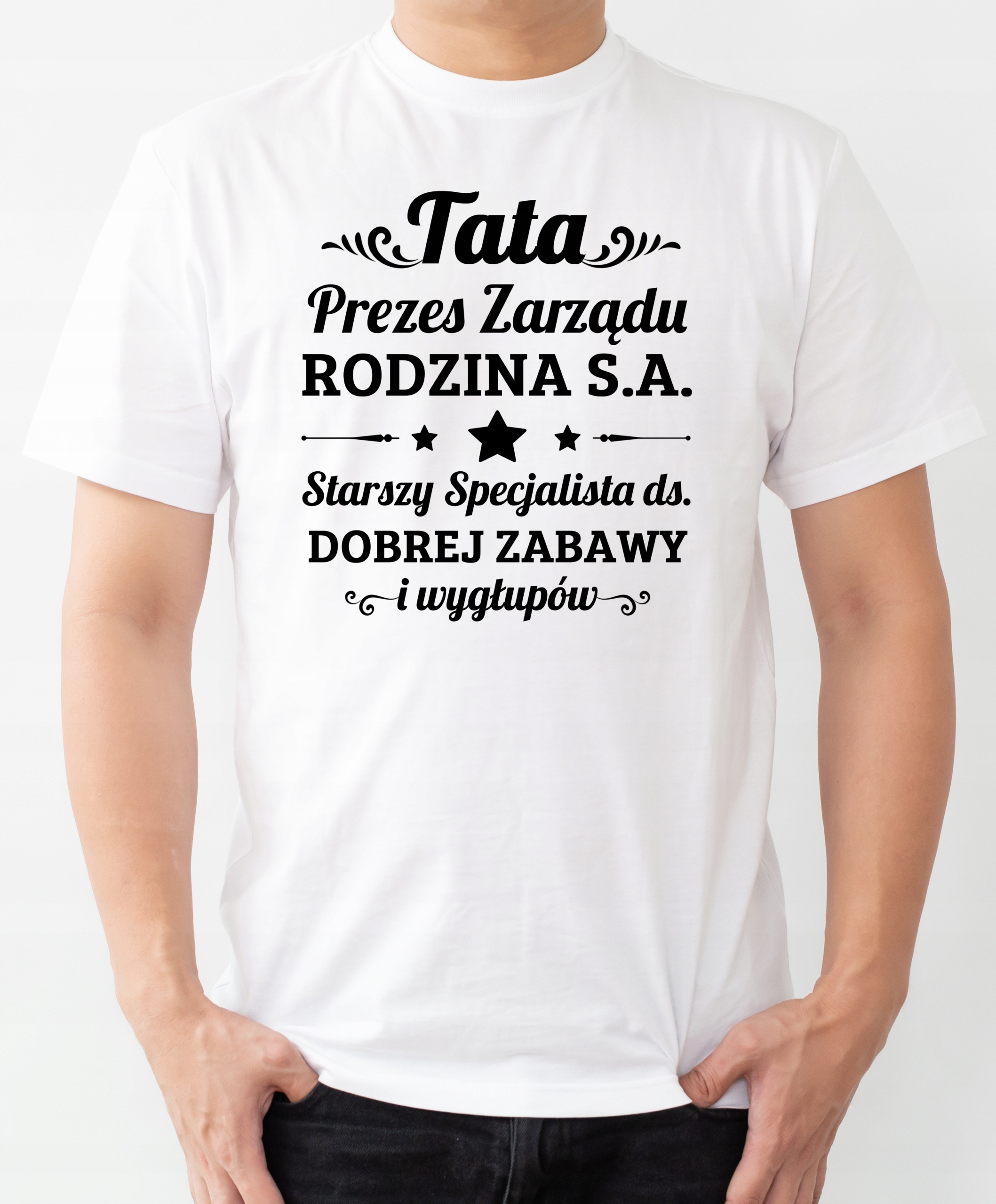 

Koszulka Prezent Na Dzień Taty Urodziny Prezes