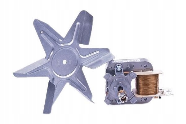 Wentylator silnik termoobiegu piekarnika Whirlpool 481010781691