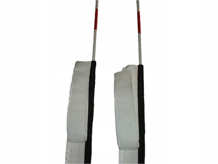 SIATKA DO SIATKÓWKI MECZOWA CZARNA Z ANTENKAMI 9,50 x 1M WYTRZYMAŁA Marka Fitness-star