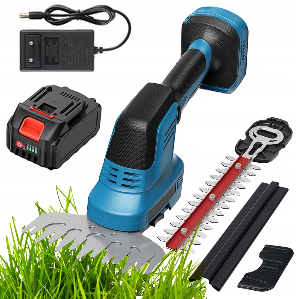 Elektrické Nůžky Diamant Na Živý Plot Keřů Větví 2v1 4000mah Silné