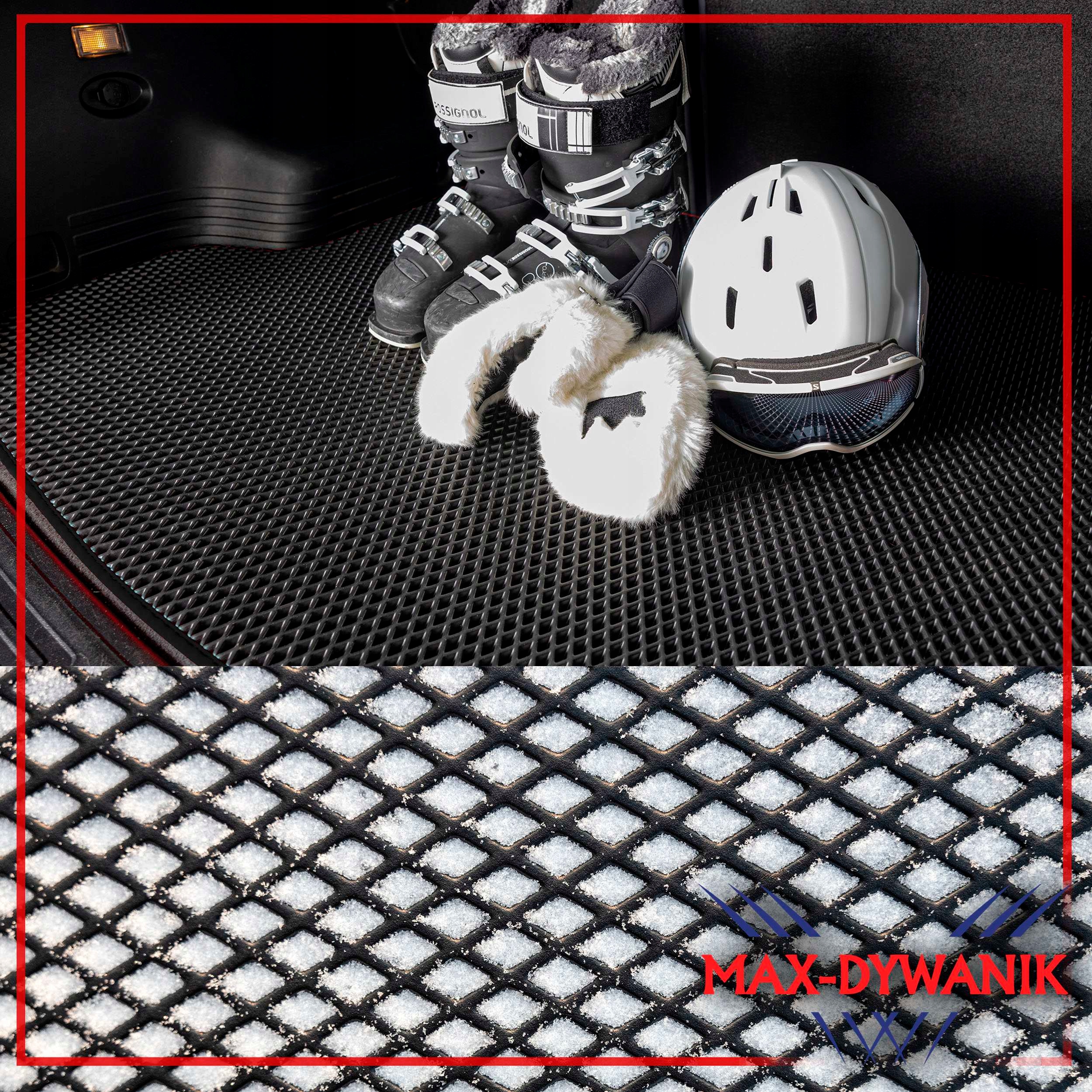 Opel Combo E Kombivan L2 5os 2018- Mata bagażnika EVA Producent Max-Dywanik