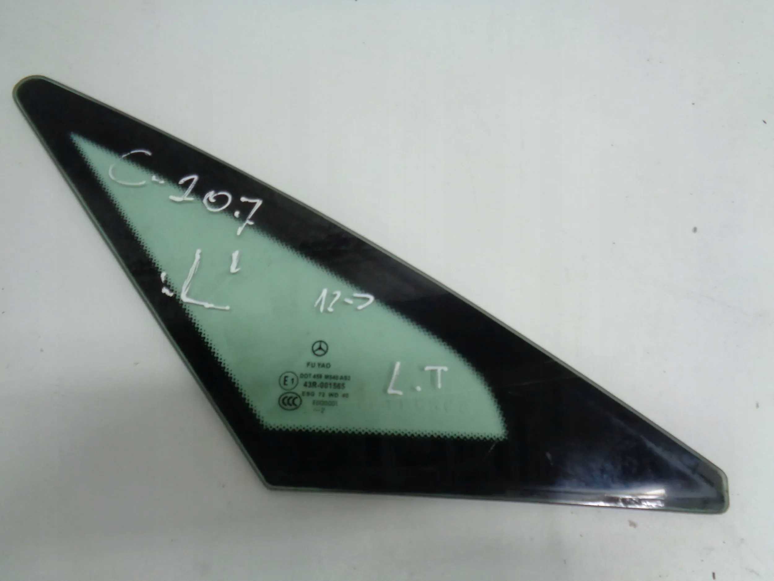 MERCEDES W207 C207 12R WINDOW BODYWORK LEFT REAR PART