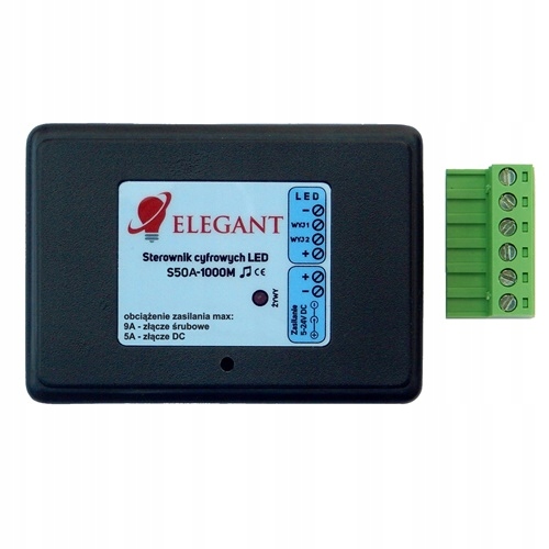 

Sterownik Rgb cyfrowy Led Elegant S50 WS2811 5-24V