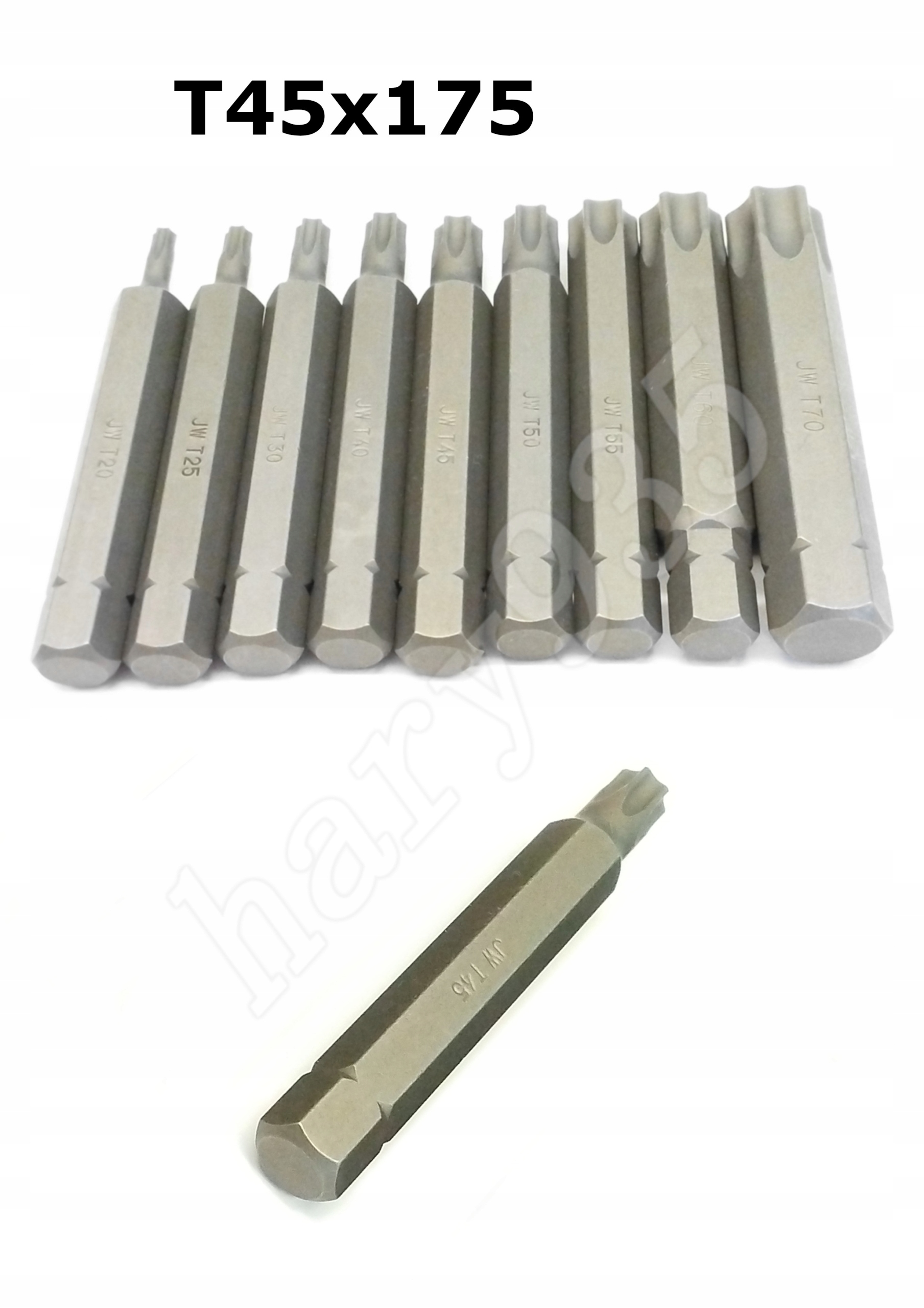 Bit Udarowa Końcówka Torx T45x75mm Jonnesway D175T45