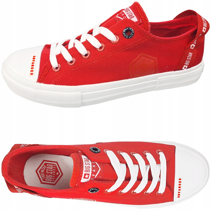 

Trampki Big Star damskie czerwone buty FF274207 37