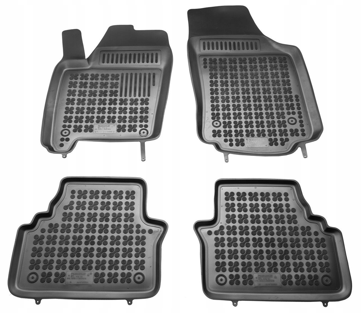 Gumové autokoberce Opel Meriva A, 2002-2010