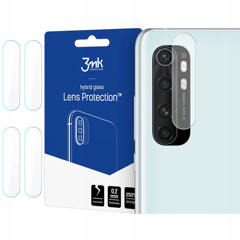 

Szkło na aparat 4 szt do Xiaomi Mi Note 10 Lite