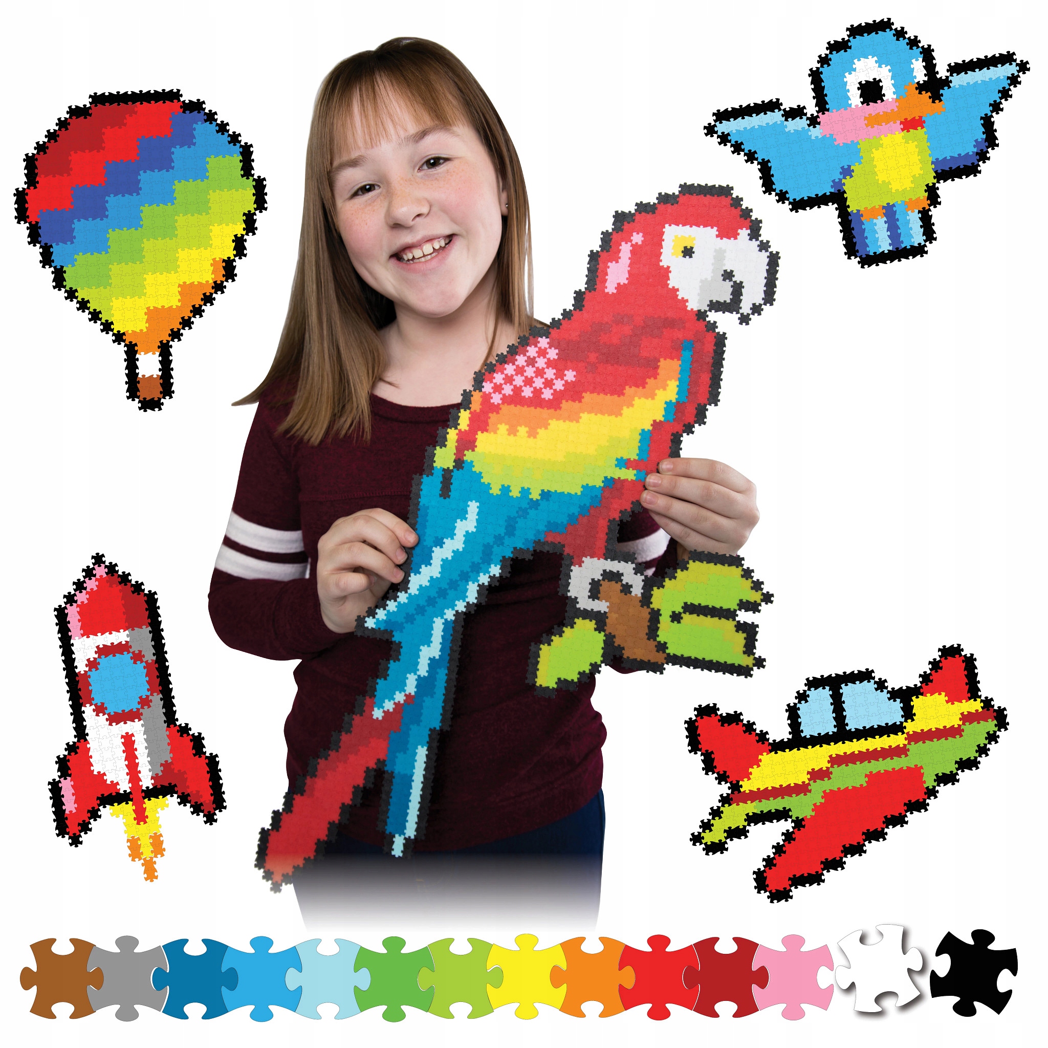 

Puzzelki Pixelki Jixelz W Powietrzu 1500 elementów
