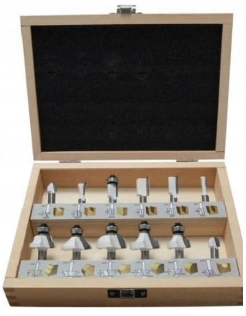 

Zestaw Frezów 12SZT. (uchwyt 6MM) Makita D-57065