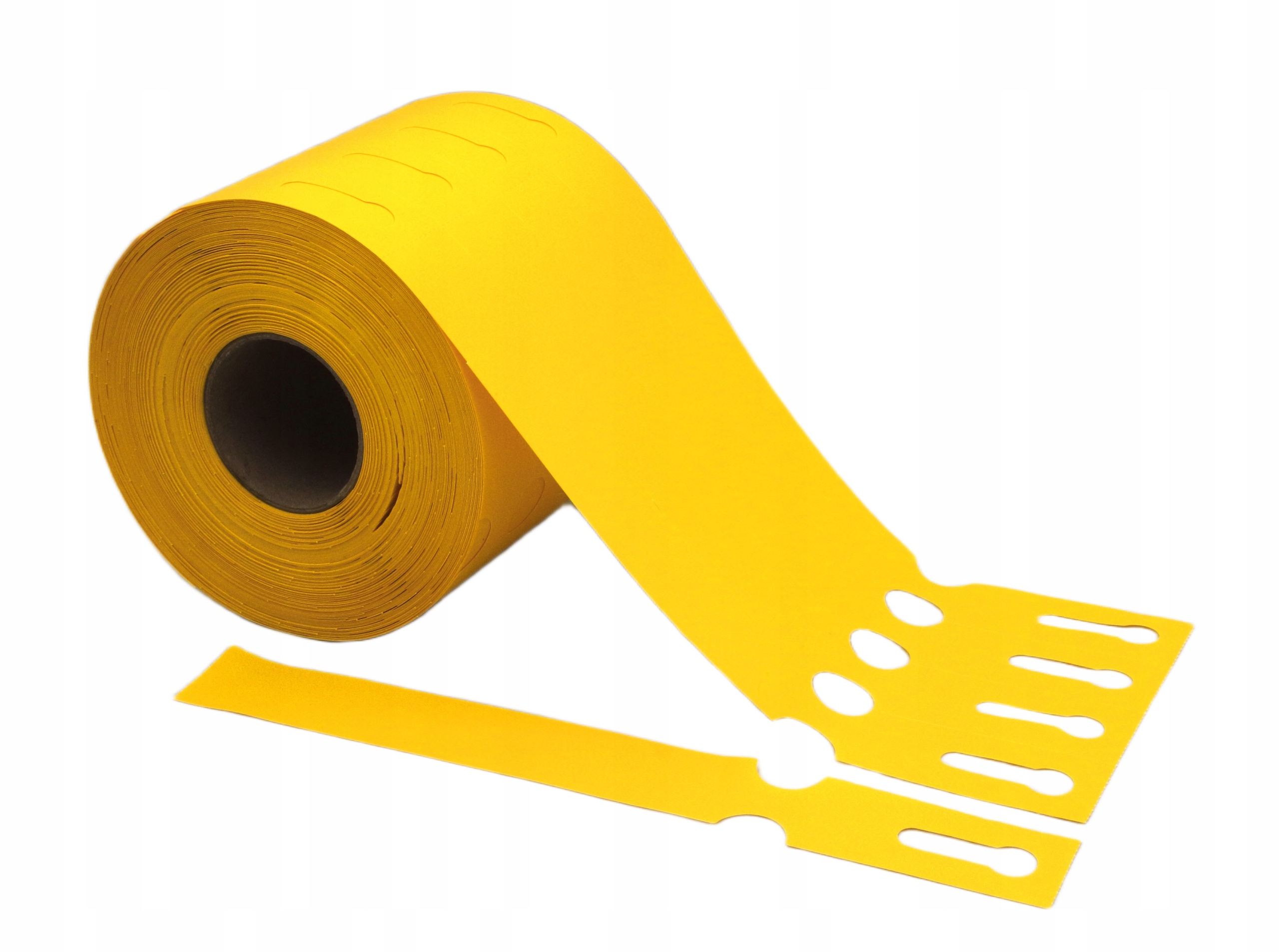 Smyčkové zahradnické/sadové etikety Žluté 200x25mm(25x200) 1000ks