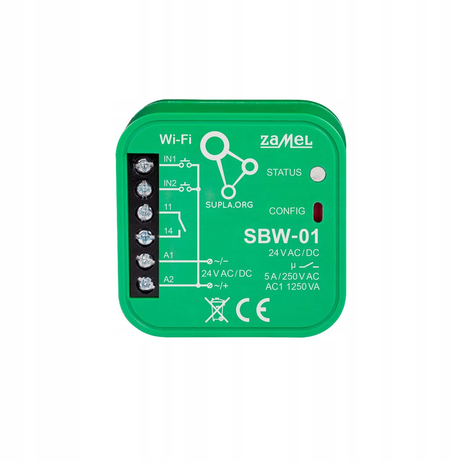 Moduł sterowania bramami WiFi SUPLA SBW-01 inteligentny dom smart home