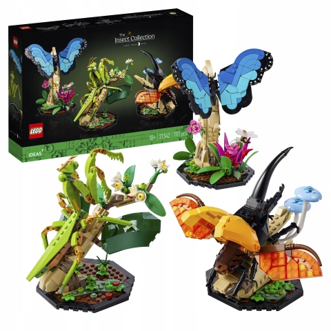 Lego – Nápady – Sbírka Hmyzu – 21342
