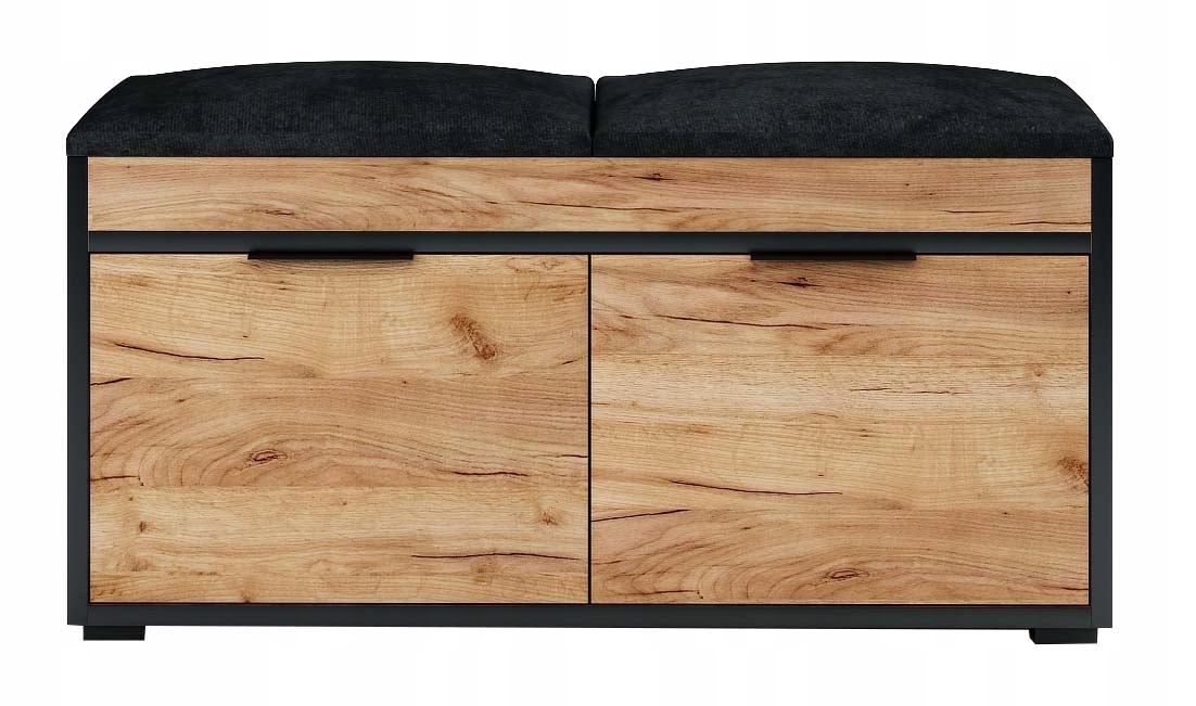 PÓŁKA NA BUTY SIEDZISKO TAPICEROWANE W STYLU LOFT Kod producenta Szafka na buty fala 3C